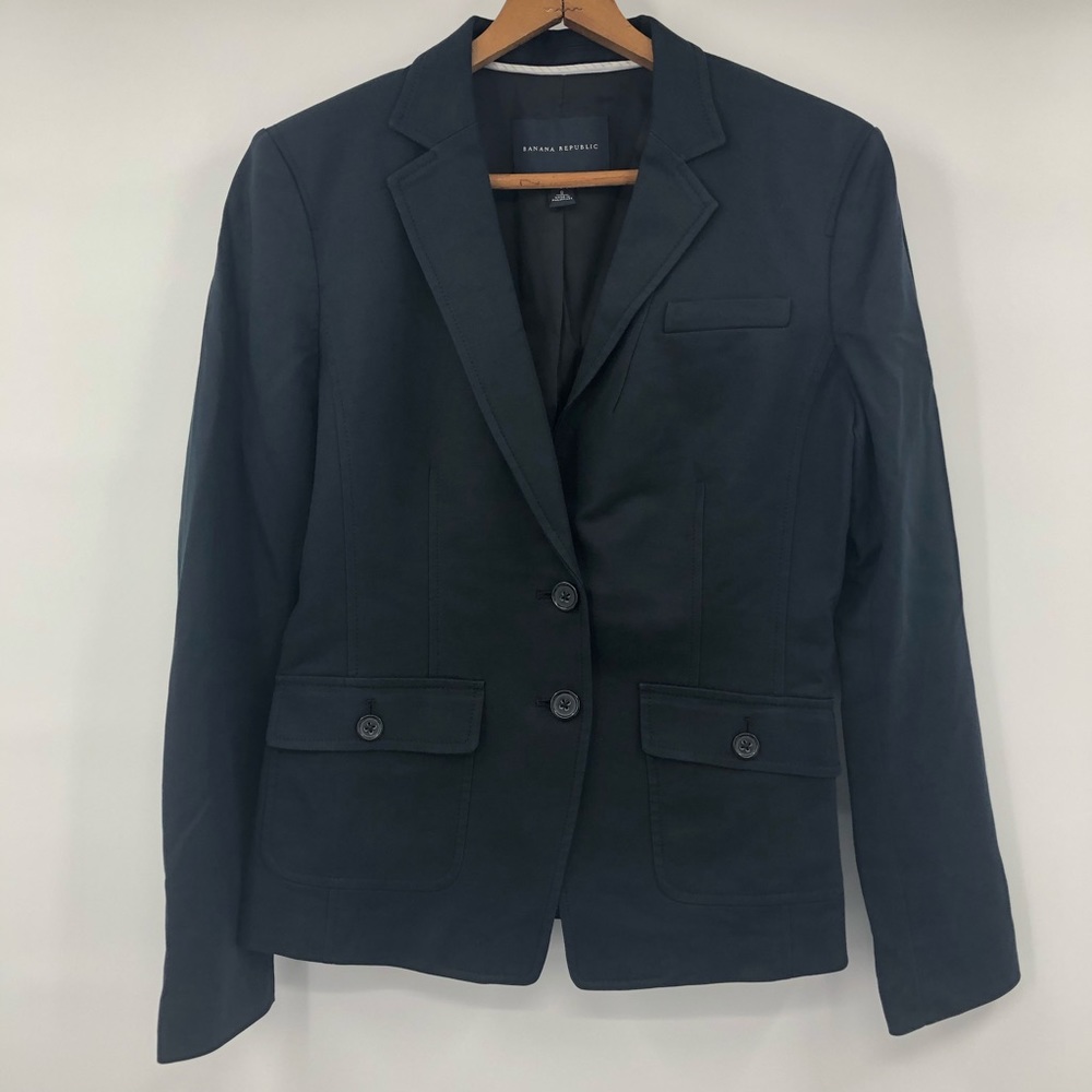 Banana Republic Stretch Blazer lined career work